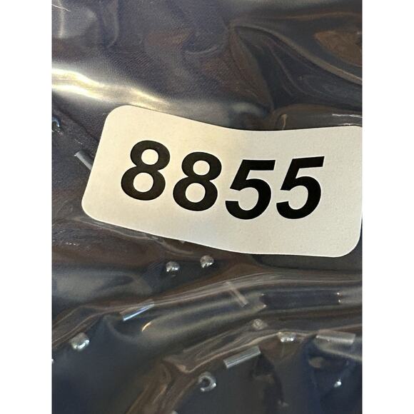 Patra Tiered Beaded Dress Womens 10 V-Neck Flutter Sleeve Special Occasion Party - Picture 9 of 9